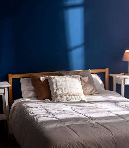 Classic Blue and White