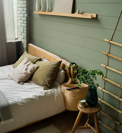 Earthy Green and Brown