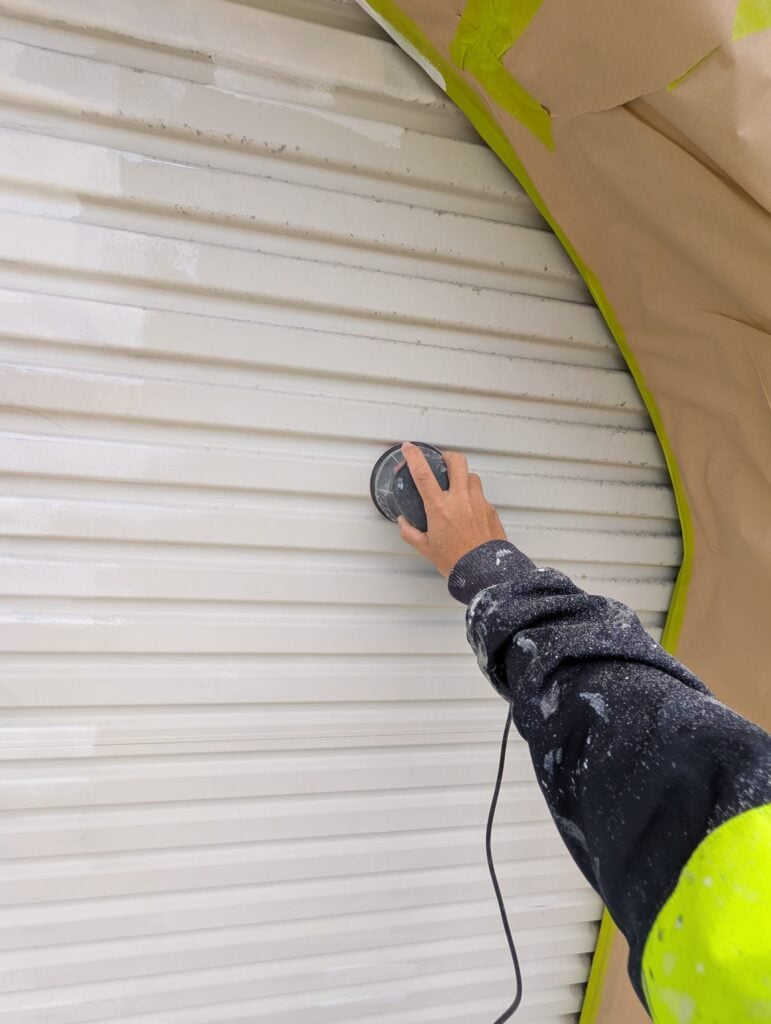 Garage Door Painting in Broadbeach Waters